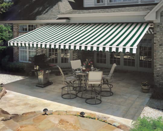 how to clean canvas awnings